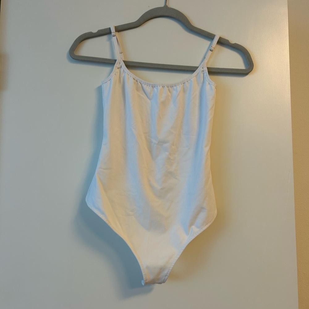 Free people white body suit size small